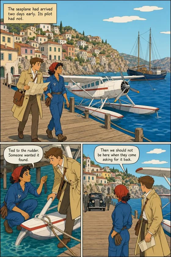 European Classic drawing style sample